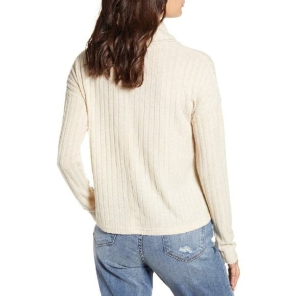 BP. Cozy Ribbed Turtleneck Top - Picture 2 of 8